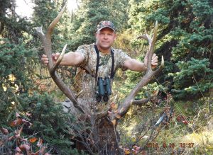 Elk hunting Rocky Mountain